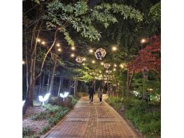 성북구 길음로 거리 내달 17일까지 불빛으로 물들어 '2024 길음로 봄빛축제' 기사 이미지