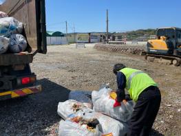 옹진군 영흥면, 음식물쓰레기 혼합 종량제 쓰레기 봉투 배출 단속 및 수거거부 시행 기사 이미지