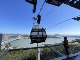 안전한 케이블카를 위해!, 명량해상케이블카 비상상황 대비 진도소방서와 합동구조훈련 실시 기사 이미지