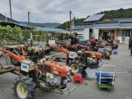 괴산군, 올해 농기계 순회 수리교육 마무리… 1,962대 수리 성과 기사 이미지