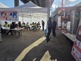 부평구, 야외근로자 한랭질환 예방을 위한 간식차 운영 기사 이미지