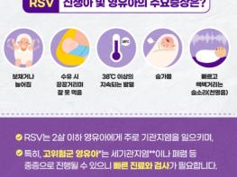 고양시 일산서구보건소, “감기 같아도 빠르게 악화…RSV 영유아 주의 필요” 기사 이미지