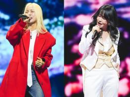 TV CHOSUN '미스트롯4' 유미 VS 적우, 전설이 될 빅매치 성사! '번개와 태풍이 맞붙었다' 마스터 전원 기립 기사 이미지