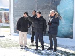 신병대 청주부시장, 생명누리공원 눈썰매장 운영 중간점검 기사 이미지