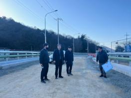 장승진 창원특례시 교통건설국장, 주요 현안 사업장 현장 점검 기사 이미지