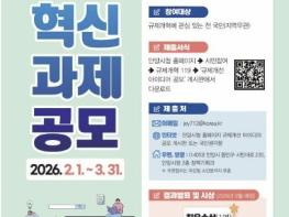 불편한 규제 직접 바꾼다…안양시, 2026년 규제혁신 과제 공모 진행 기사 이미지