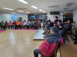 허창덕 금산부군수, 추부면 경로당 방문 소통 행정 기사 이미지