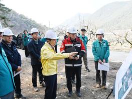 창녕군, 여름철 자연재난 선제적 대응 체계 가동 인명피해 우려 지역 군수 주재 현장 점검 실시 기사 이미지