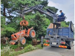 임실군, 폐농기계 처리지원사업 추진 기사 이미지