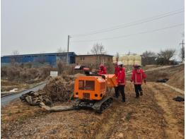 익산시, 산림 인접지 영농부산물 파쇄 지원 기사 이미지