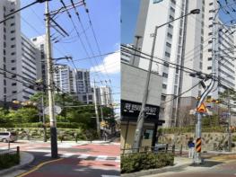 양천구, 보도·차도 가로막던 전신주 4기 이설...통행 불편 해소 기사 이미지