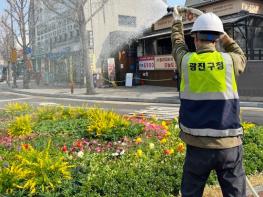 광진구, 도심 곳곳 봄꽃 길 조성… 일상에 여유와 행복 더하는 걷기 좋은 거리 만든다 기사 이미지