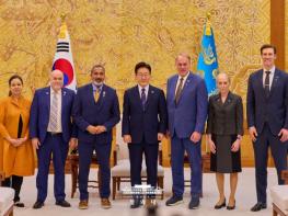 이재명 대통령, 미 하원 코리아스터디그룹 접견