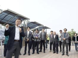 성남시, 매송2교 소음·분진 해소 위한 방음터널 설치 기사 이미지