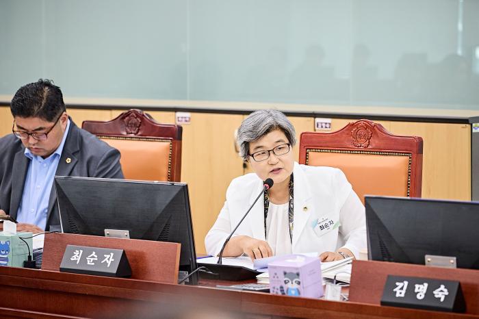 최순자 경기도의원,  “재정 어려워도 아동 발달 예산은 지켜야