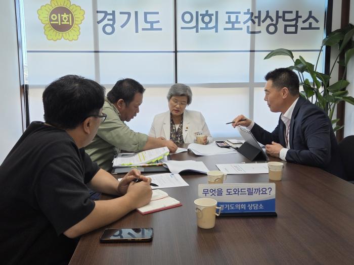    최순자 의원, 포천시 교육정책 주요사업 점검