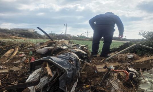 제주특별자치도 자치경찰단, 폐기물 34톤 불법 투기 일당 검찰 송치