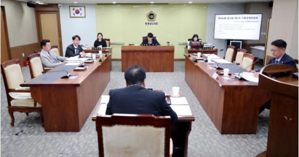 충청남도의회 기획경제위원회 “재정건전성 우려 속 예산 확대 신중해야”