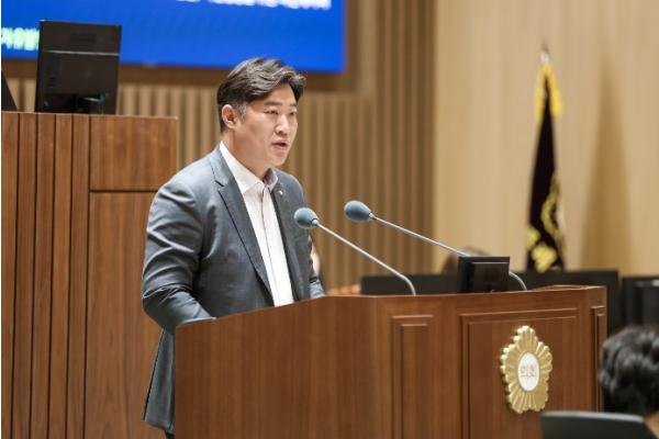 수원특례시의회, 김동은 의원 5분 자유발언