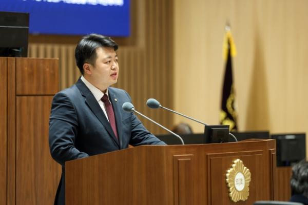 수원특례시의회 배지환 의원, “27년 삼성전자 법인지방소득세 2,000억 추정…영통구청 신청사 충분한 세입 기반으로 2030년까지 건립 필요”