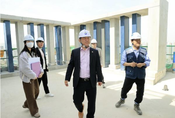 대전 서구, 계백지구 A1블록 건설 현장 안전 점검 기사 이미지