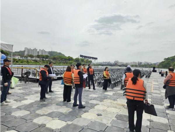 진주시, ‘2026 아시아 이스포츠 대회’ 및 ‘의기논개’ 공연 대비 합동 안전점검 기사 이미지