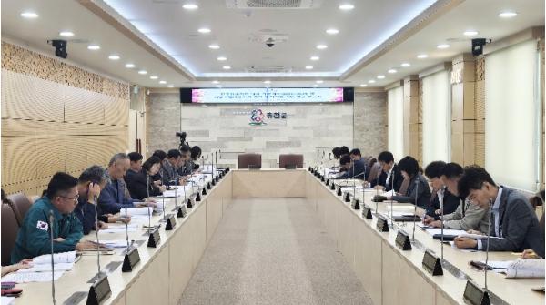 홍천군, 인구 감소 위기 대응 위한 지방소멸대응기금 사업 발굴 보고회 개최 기사 이미지