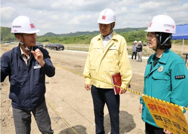 보은군, 여름철 태풍·호우 대비 재해예방사업장 현장 점검 기사 이미지