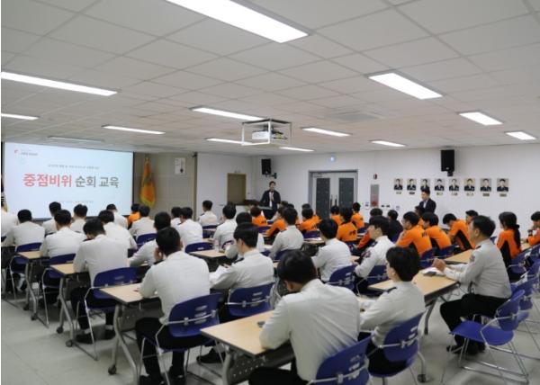 강진소방서, 전 직원 대상 ‘중점비위행위 근절 순회교육’ 실시 기사 이미지