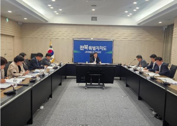 전북자치도, 시군 부단체장 회의 개최…민생·선거 대응 논의 기사 이미지