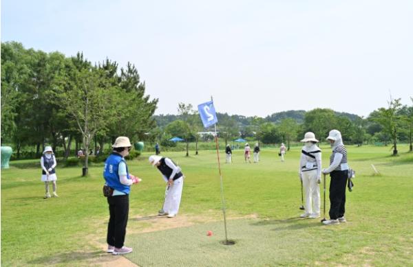 광주광역시 남구, ‘파릇파릇’ 승촌 파크골프장 새단장 기사 이미지