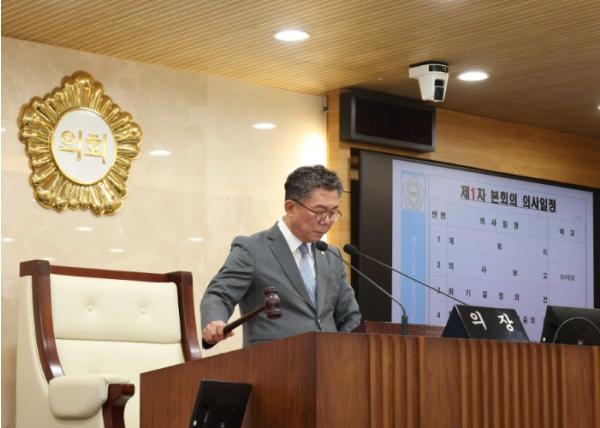 평택시의회, 제263회 임시회 제1차 본회의 개회, 신속한 추경안 가결   