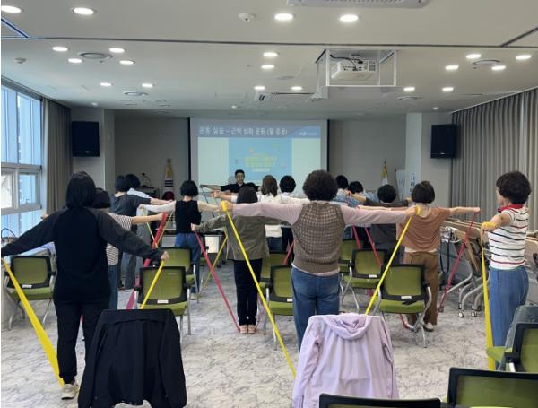 부산 중구보건소, ‘건강UP사업 역량강화교육’ 운영 기사 이미지