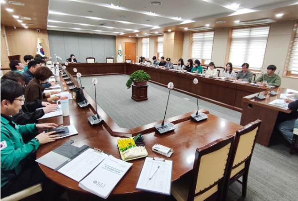 예천군, 읍·면 환경 업무 평가 계획 및 현안 사항 교육 실시 기사 이미지