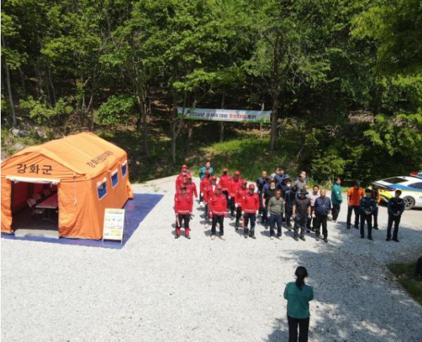 강화군, 여름철 산사태 대비 주민 대피 훈련 실시 기사 이미지