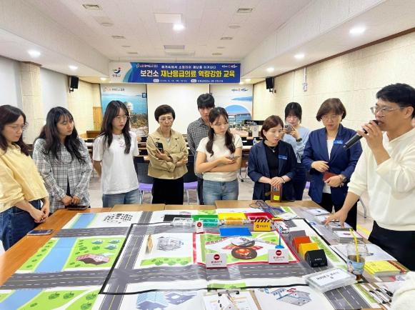 장흥군보건소, 재난응급의료 역랑 강화 교육 실시