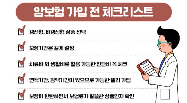 3대진단비, 암보험 비갱신형 알아볼 때 보험비교사이트 모르면 손해! 기사 이미지