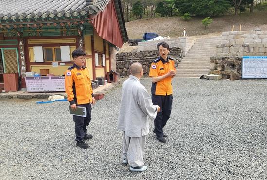 장흥소방서, 부처님 오신날 앞두고 전통사찰 화재예방 총력