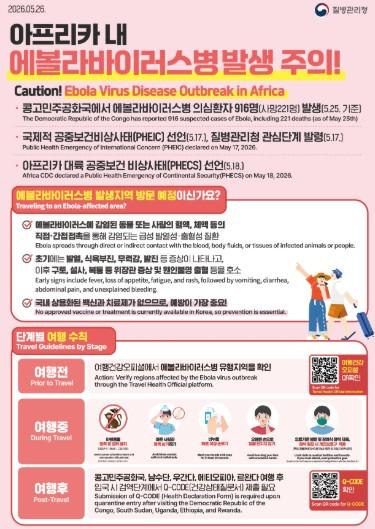 광명시, 아프리카 방문자 에볼라 예방수칙 준수 당부 기사 이미지