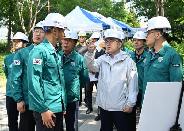 김성보 서울시장 권한대행, 29일 서소문고가 현장점검