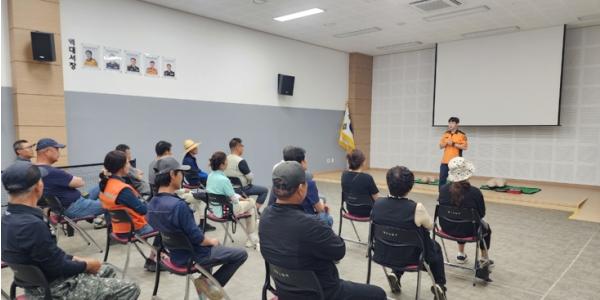 양구군, 여름철 물놀이 안전관리요원 전문교육 실시 기사 이미지