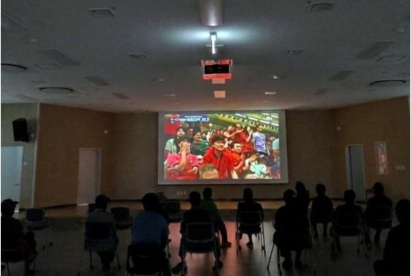 장흥군 노인복지관, 무더위 날리는 ‘월드컵 응원 열기’ 가득