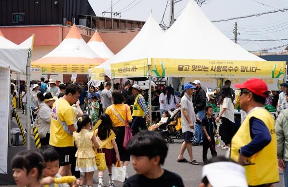 제주관광공사, 방문객 7천명 몰린 제주 수산리…사탕옥수수로 1억2천만원 매출