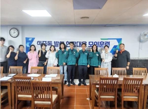 함안군, 식중독 현장대응 모의훈련 실시 기사 이미지