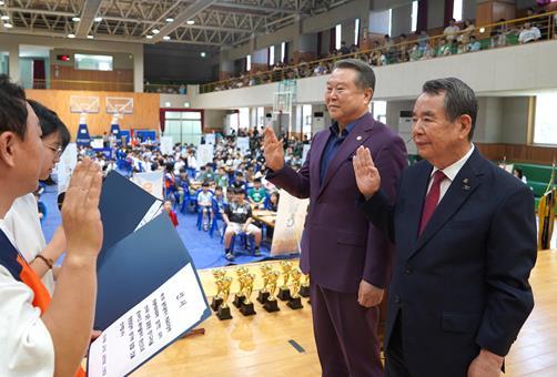 제2회 광주광역시체육회장배 학생바둑대회 개최 기사 이미지