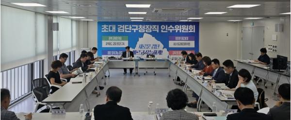 인천 검단구 인수위, 공약사항 실천계획 점검 마무리 기사 이미지