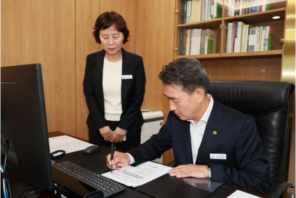 안병윤 제39대 예천군수 취임…‘군민과 함께 성장하는 예천’ 출발 기사 이미지