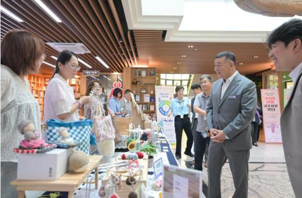 공주시, 여성창업자의 작품 전시회 개최 기사 이미지