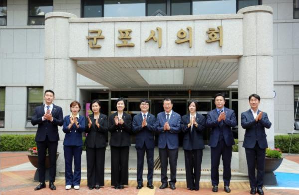 제10대 군포시의회, 이우천 의장 체제 출범