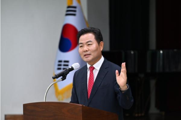 문경시, 민선9기 김학홍 문경시장 취임 기자간담회 개최 기사 이미지